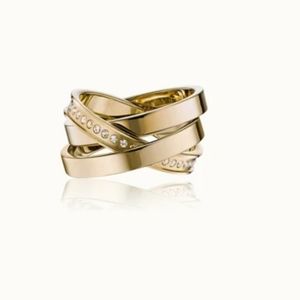 Vita Fede Cassio Pave Ring Gold size 7.5
